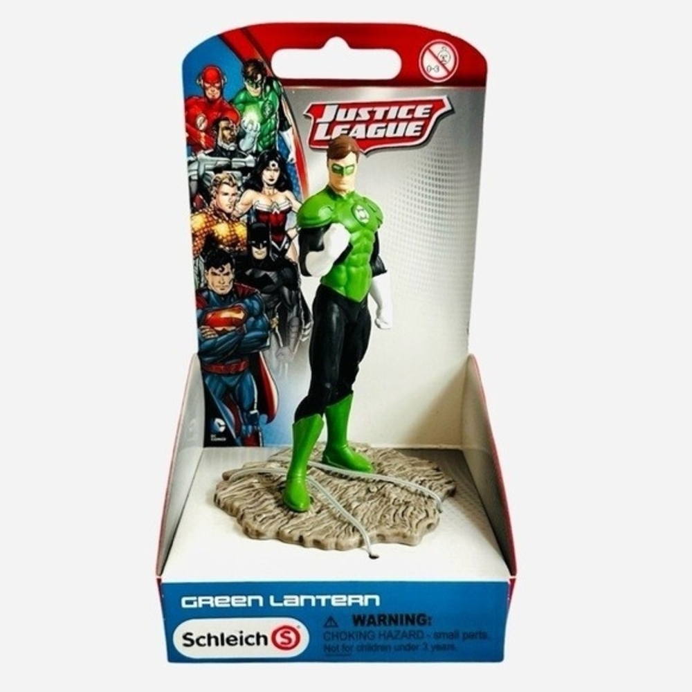 NEW Schleich Green Lantern Justice League Figure 4" DC Comics Collectible NIB - Picture 2 of 4